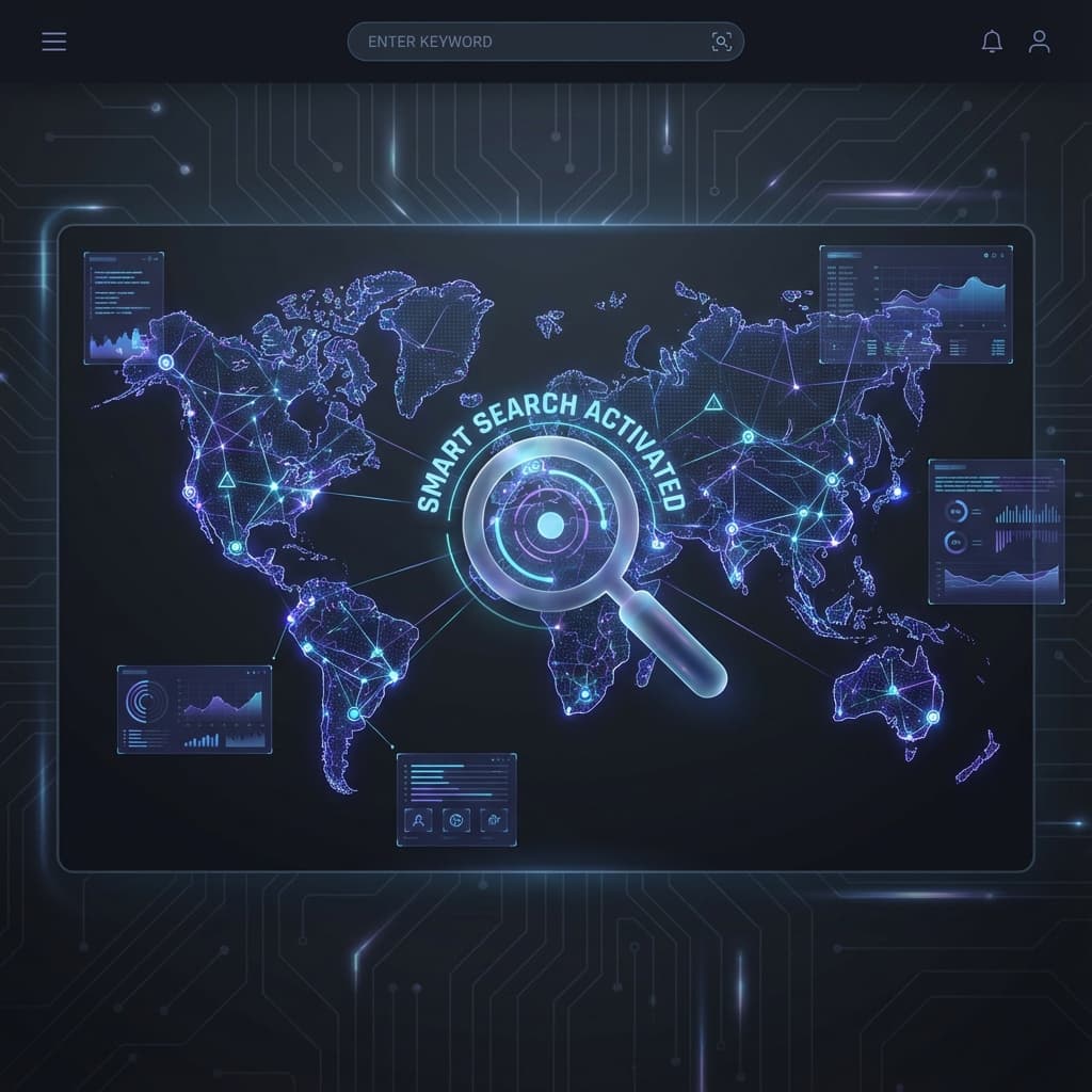 جستجوی هوشمند گم شده